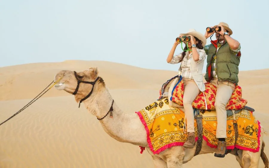 Camel Safari in Jaisalmer R