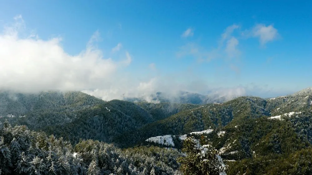 View of Shimla in January