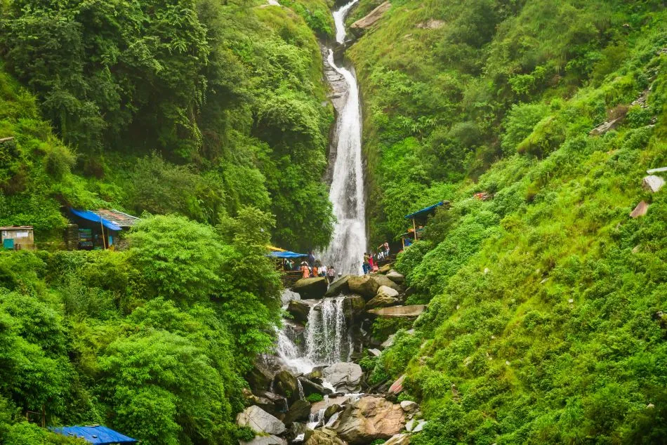 Bhagsunag Waterfall in Dharamshala