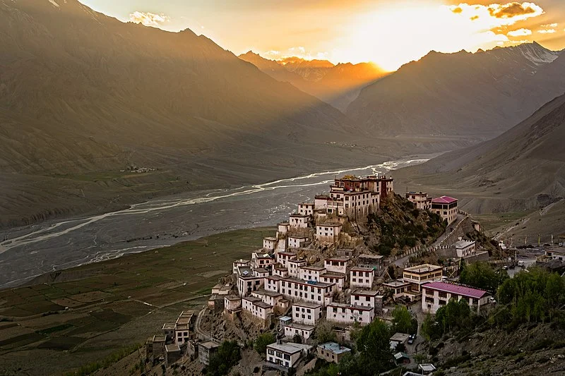 Key Monastery in Spiti valley