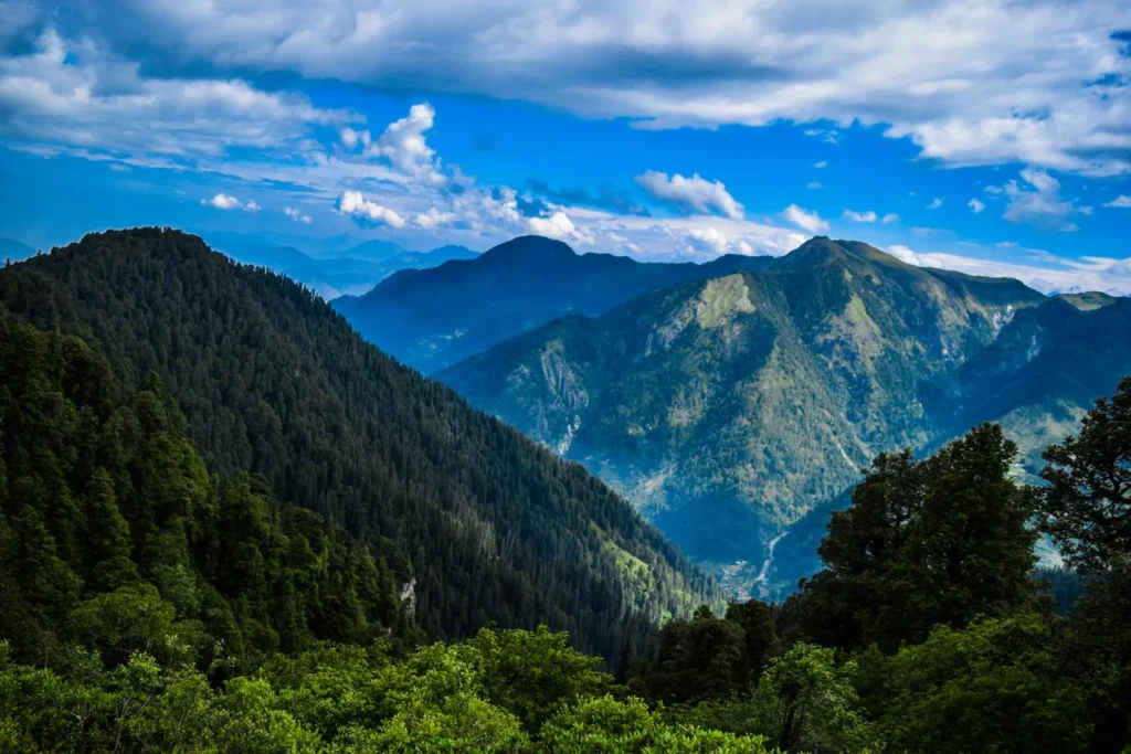 Tirthan Valley in Monsoon Season