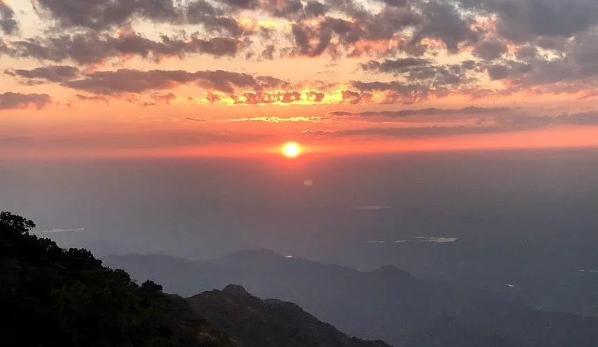 Sunset Point in Mount Abu