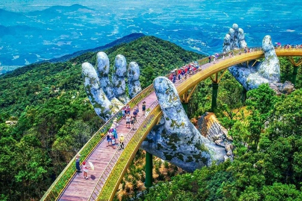 Visit Ba Na Hills (Golden Bridge) on Vietnam Trip