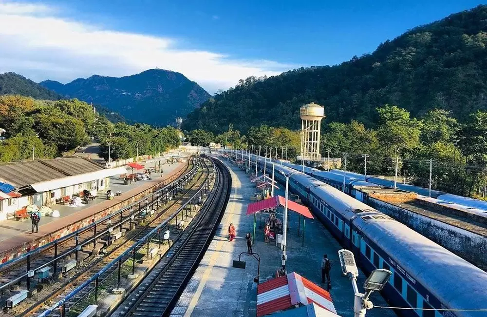 Kathgodam railway station